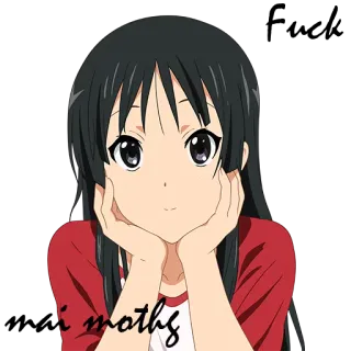 😨 i moths Anime, Mädchen, Motten telegram sticker