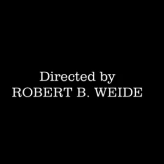 🎬 Directed by
ROBERT B. WEIDE Robert B. Weide, Directed by, credits, director, typography telegram sticker