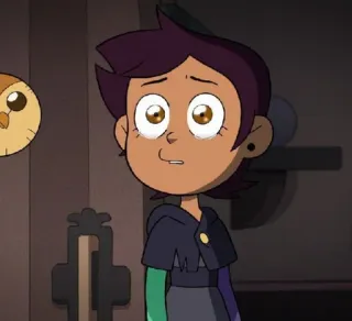 🔮 Luz Noceda The Owl House Cartoon, Animation, Triste, Pleurs, Personnage, Luz, Noceda, The Owl House telegram sticker