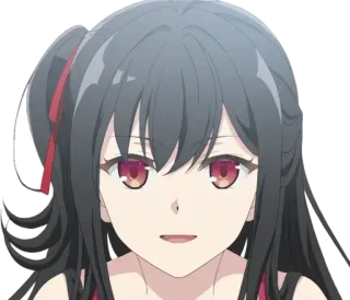 😏 Anime, Mädchen, Cartoon, Manga, Portrait telegram sticker