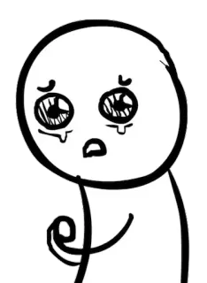 😰 Meme, Chorando, Implorando, Triste, Emocional, Suplicando whatsapp sticker