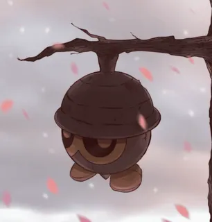 😒 Seedot Pokémon whatsapp sticker