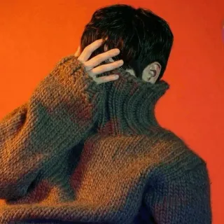 🖇 Pullover, Porträt, Mode, Mann, Stil, Kleidung, Wolle whatsapp sticker