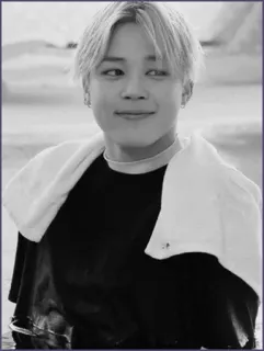 ▫️ Jimin kpop, jimin, bts, idol, sänger, person telegram sticker
