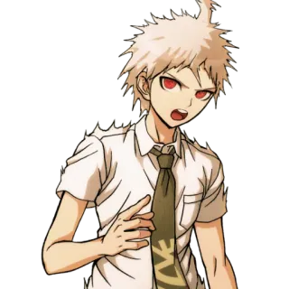 👈 Nagito Komaeda Danganronpa Anime, Mangá, Danganronpa, Nagito Komaeda, Personagem whatsapp sticker