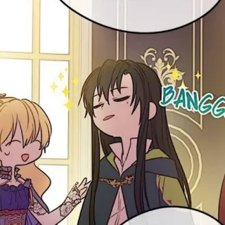 🐈‍⬛️ BANGG アニメ, カートゥーン, キラキラ, バーン, かわいい, キャラクター telegram sticker