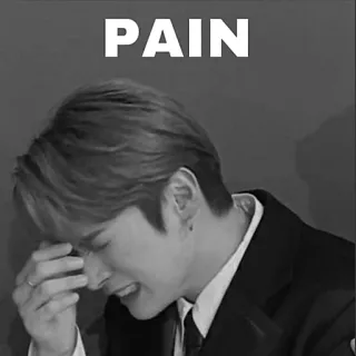 ⚰️ PAIN dolor, tristeza, llorando, emoción, molesto telegram sticker