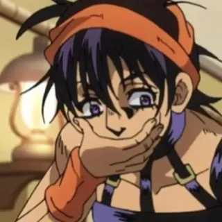 🤭 Narancia Ghirga JoJo's Bizarre Adventure Anime, Jojo, Narancia, Ghirga, Personaggio, Manga whatsapp sticker