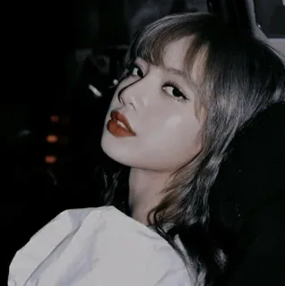 🥀 mulher, retrato, menina, kpop, lisa, blackpink, cantora, idol telegram sticker