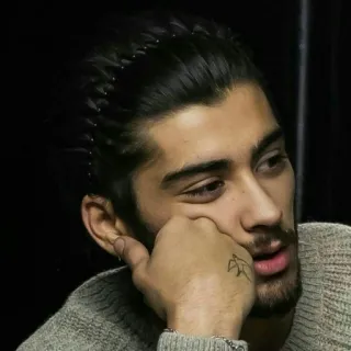 🔦 Zayn Malik zanger, beroemdheid, muzikant, persoon, man, Zayn Malik telegram sticker
