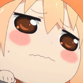 🍡 Umaru Doma Himouto! Umaru-chan 动漫, 卡通, 可爱, 搞笑, 小埋, 干物妹, 漫画 whatsapp sticker