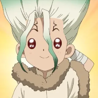 Dr stone //@legacystickers whatsapp stickers