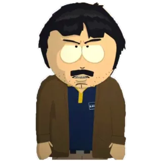 😠 Randy Marsh South Park Randy Marsh, South Park, cartoon, angry, character telegram sticker