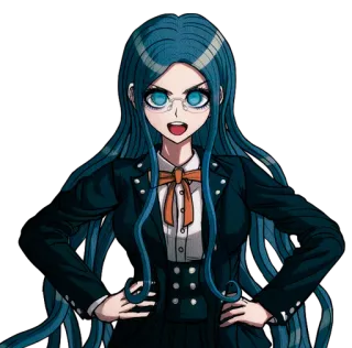 😄 Tsumugi Shirogane Danganronpa Anime, Postać, Danganronpa, Tsumugi Shirogane whatsapp sticker