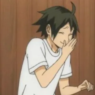 🤭 Tadashi Yamaguchi Haikyuu!! Anime, Haikyuu, Yamaguchi, Tadashi Yamaguchi, Mangá telegram sticker