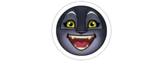 😄 hewan, serigala, kartun, stiker, manusia serigala telegram sticker