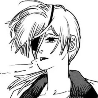 🥴 Quanxi Chainsaw Man Anime, Manga, Quanxi, Chainsaw Man, Personaje telegram sticker