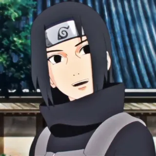 🗡️ Itachi Uchiha Naruto Аниме, Ниндзя, Учиха, Итачи, Наруто, Манга telegram sticker
