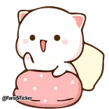 😴 @tarusticker_ kucing, imut, kawaii, stiker telegram sticker