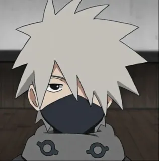 🗡️ Kakashi Naruto anime, manga, Kakashi Hatake, Naruto character telegram sticker