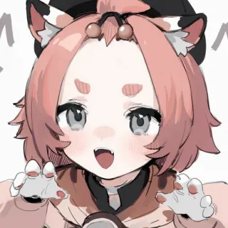 🌸 Anime, Gato, Kawaii, Lindo, Chibi, Manga telegram sticker