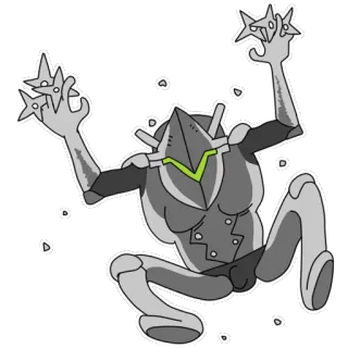 😈 robô, personagem, adesivo telegram sticker
