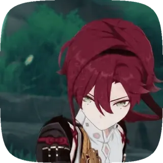 😡 Heizou Genshin Impact アニメ, ゲーム, 原神, 平蔵, キャラクター telegram sticker