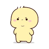 🏋♂ Cartoon, Niedlich, Animation, Gelb, Fröhlich, Figur telegram sticker