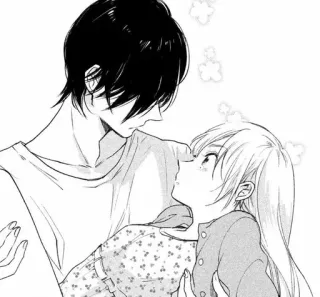 💞 Manga, Anime, Romance, Pareja, Amor, Afecto, Lindo, Relaciones telegram sticker