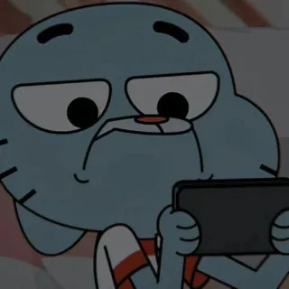🎒 Gumball Watterson The Amazing World of Gumball Cartoon, Katze, Gumball, The Amazing World of Gumball, lustig whatsapp sticker