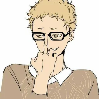 ⚜ Anime, Charakter, Mittelfinger, Beleidend telegram sticker