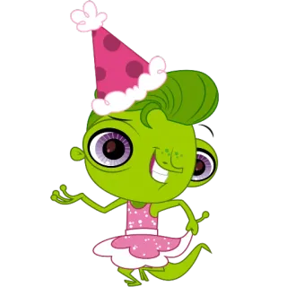 😅 LPS, Littlest Pet Shop, Party, Niedlich, Cartoon telegram sticker