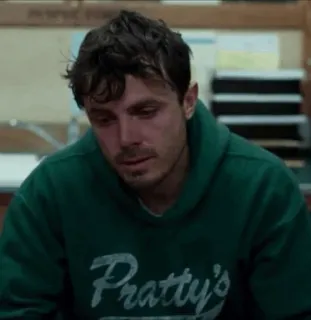 😞 Pratty's man, hoodie, green, Prattys telegram sticker