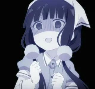 🍇 anime, girl, cute, kawaii, cartoon, manga telegram sticker