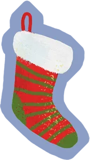 😃 christmas, stocking, holiday, decoration, festive, winter telegram sticker