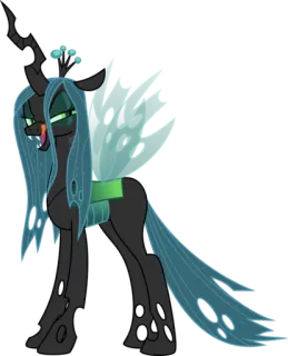 😛 Queen Chrysalis My Little Pony My Little Pony, Rainha Chrysalis, vilão, pônei, desenho animado telegram sticker