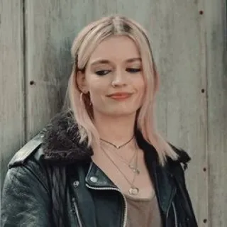 ✨ Maeve Wiley Sex Education 메이브, 오티스의 비밀 상담소, 넷플릭스, 캐릭터, TV 시리즈 telegram sticker