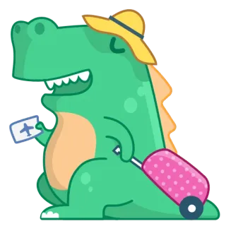 Dragon Komo by Sanat Rath whatsapp stickers