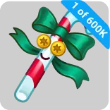 🎁 1 of 600K ลูกกวาด, วันหยุด, รุ่นลิมิเต็ด, คริสต์มาส, ขนม telegram sticker