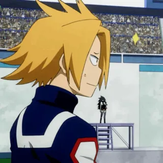 ⚡️ Denki Kaminari My Hero Academia Anime, My Hero Academia, Denki Kaminari, Personaje whatsapp sticker