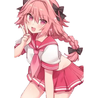 Astolfo is bae telegram stickers