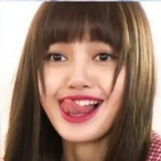 🤪 Lisa kpop, ลิซ่า, blackpink, นักร้อง, คนดัง, ผู้หญิง telegram sticker