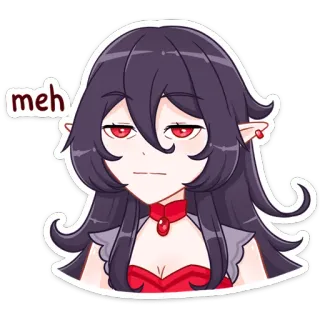 Тёмная Айрис (@TgSticker) whatsapp stickers