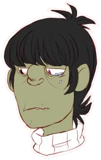 Whimsicalcannibal X Gorillaz telegram stickers