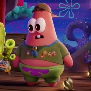 🐙 Patrick Star SpongeBob SquarePants Patrick Star, SpongeBob, cartoon, character, nickelodeon, animation telegram sticker