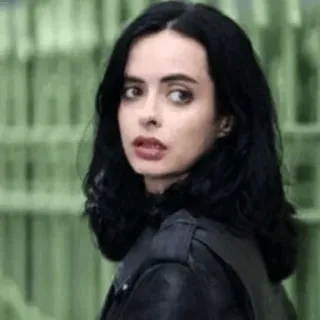 🥀 Jessica Jones phụ nữ, diễn viên, tóc nâu, Marvel, Jessica Jones telegram sticker