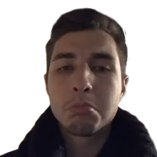 😔 visage, personne, triste, contrarié, expression telegram sticker