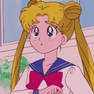 🌙 Sailor Moon Anime, Sailor Moon, Cartoon, Manga, Blond telegram sticker