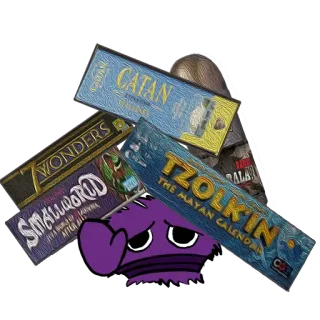 😩 Brettspiele, Catan, 7 Wonders, Small World, Tzolk'in, Spieleabend telegram sticker