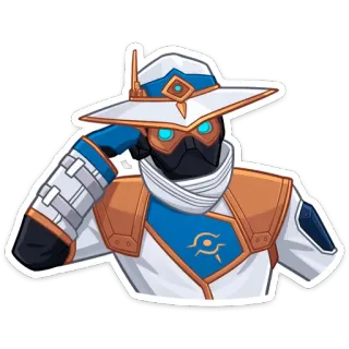 🥴 Cypher Valorant valorant, cypher, game, agent whatsapp sticker